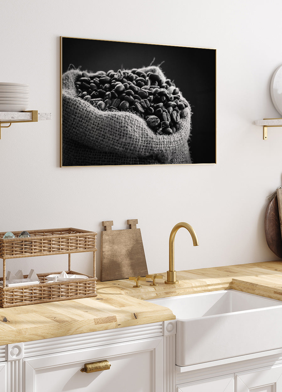 Tüte Kaffeebohnen Poster - Posterbox.dk