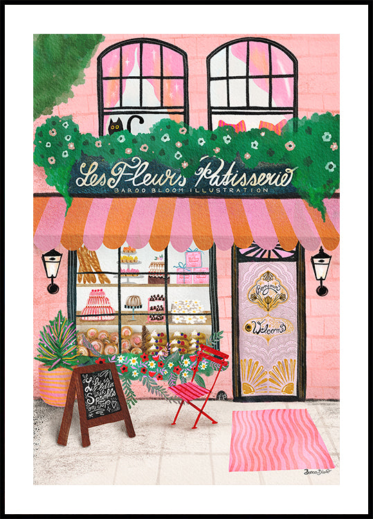 Bake Shop Front Plakat - Posterbox