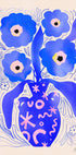 Blue Flowers Matisse Homage Plakat - Posterbox
