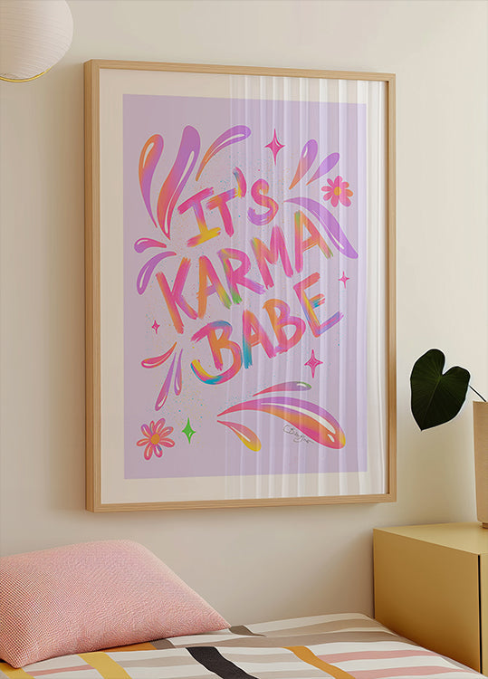 Karma Babe Plakat - Posterbox