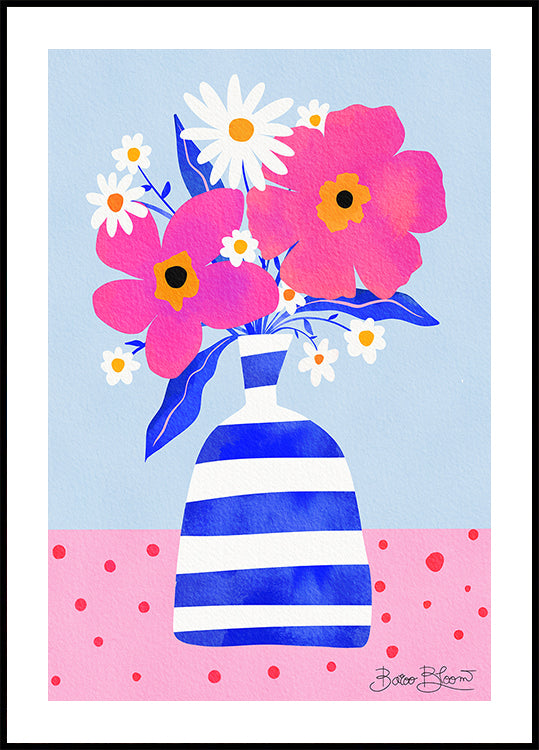 Maximalist Flower Vase - Posterbox