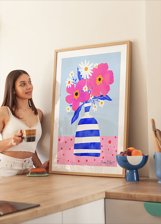 Maximalist Flower Vase - Posterbox