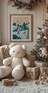 Snowy Sledge Walk Plakat - Posterbox