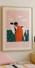 Vibrant Girl and Horse - Posterbox
