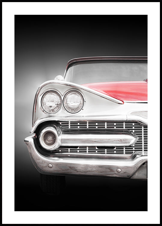 American classic car Coronet 1959 front view Plakat - Posterbox