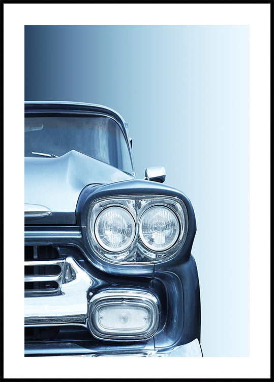 American classic car Pickup Apache 1958 Plakat - Posterbox