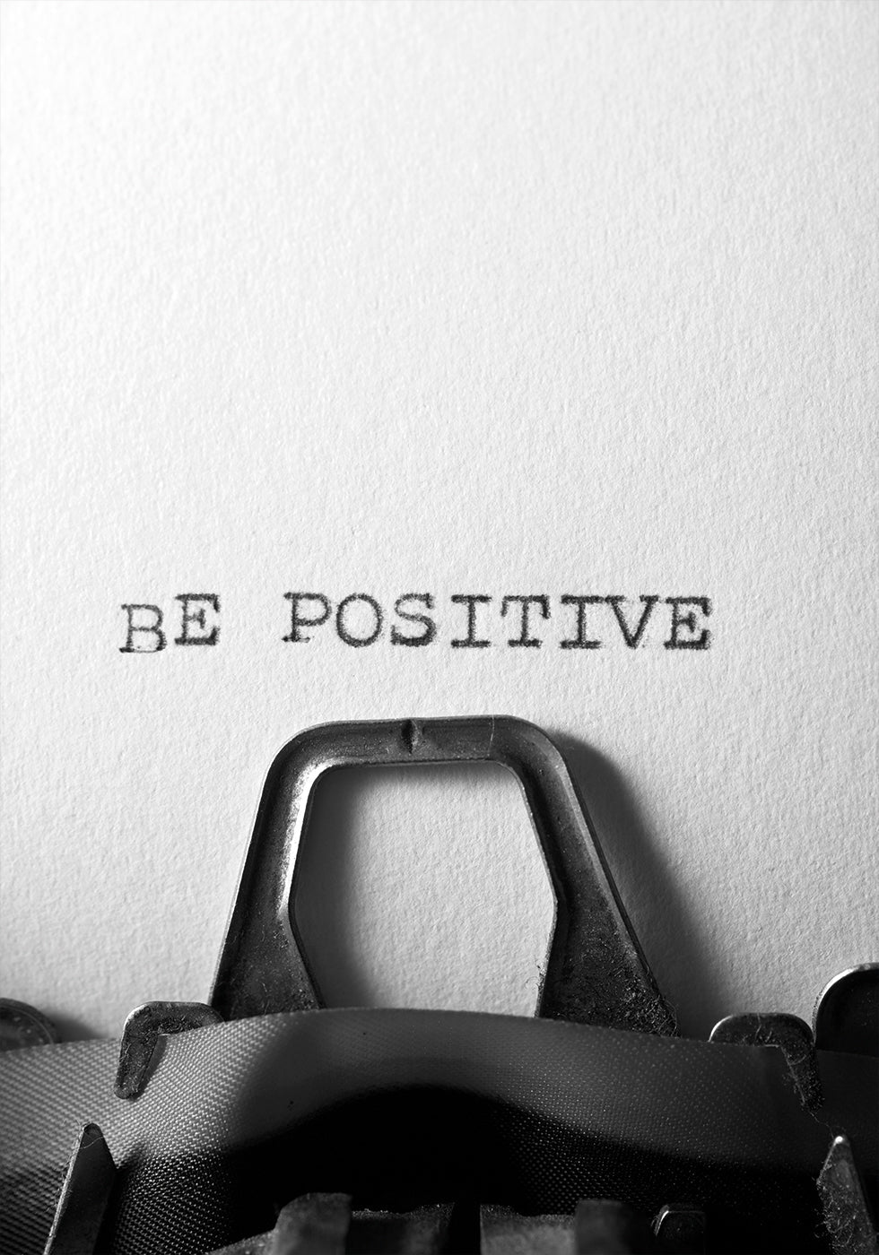 Be Positive Poster - Posterbox.dk