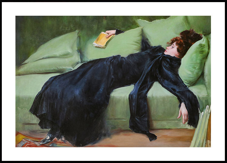 Dekadente junge Frau, After the Dance Poster - Posterbox.dk