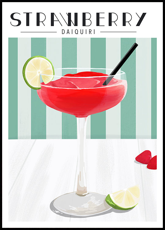 Strawberry Daiquiri Plakat - Posterbox
