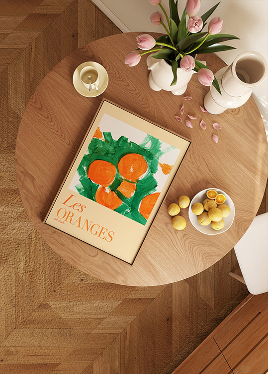Les Oranges Une Étude 1 Plakat - Posterbox