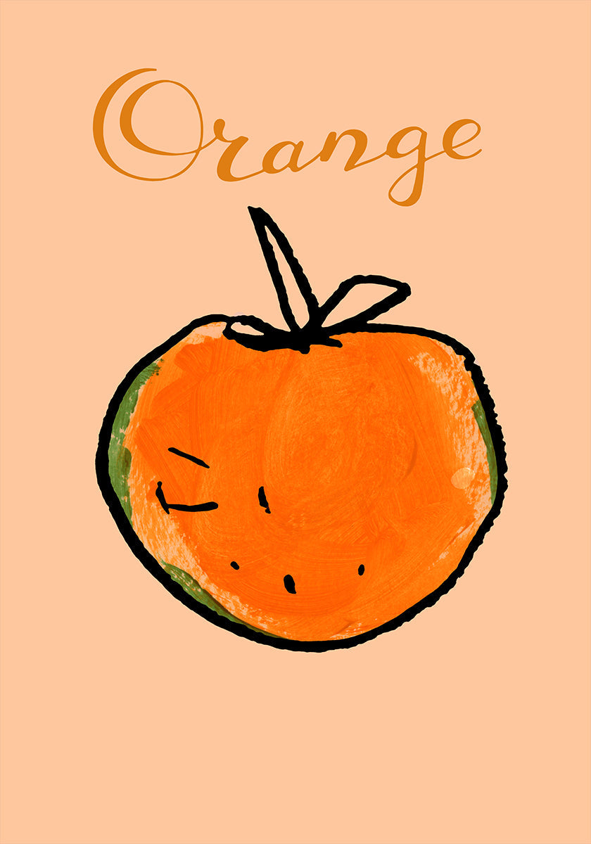 Sunny Citrus Bliss Plakat - Posterbox