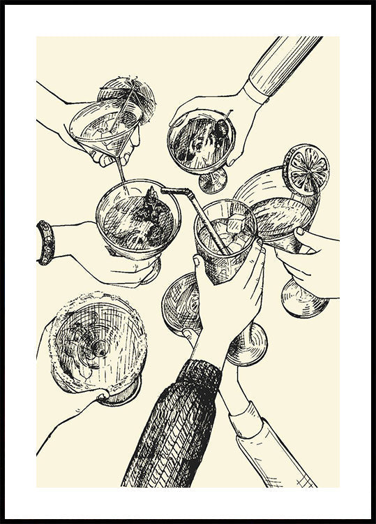 Prost-Druckplakat - Posterbox.dk