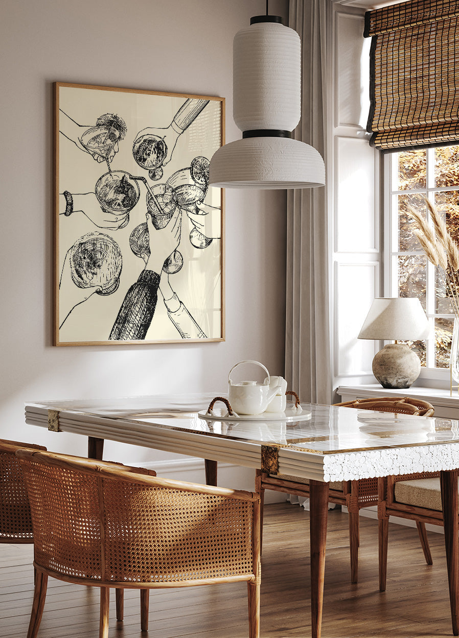 Prost-Druckplakat - Posterbox.dk