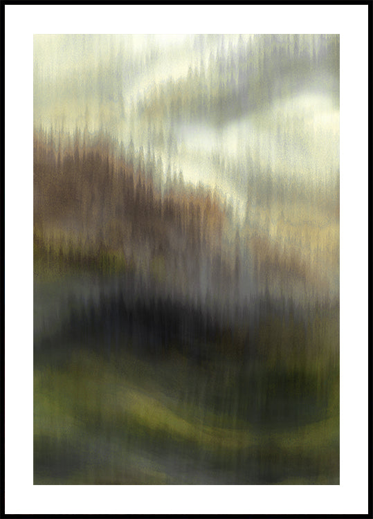 Misty Forest Veil - Posterbox