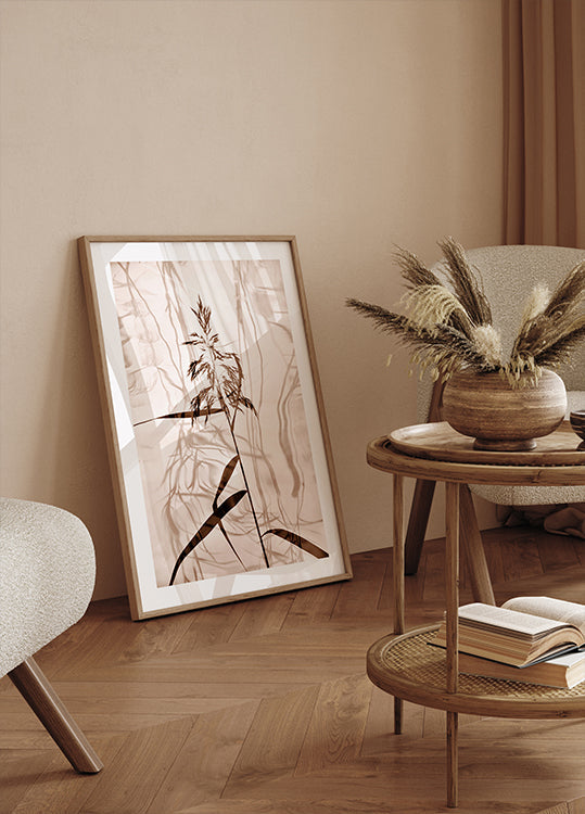 Reed reflection Plakat - Posterbox