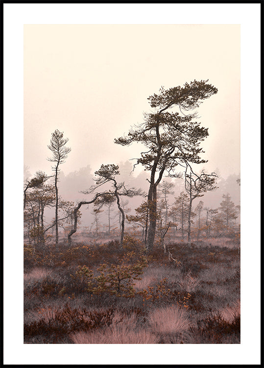 Sculpturel trees Plakat - Posterbox