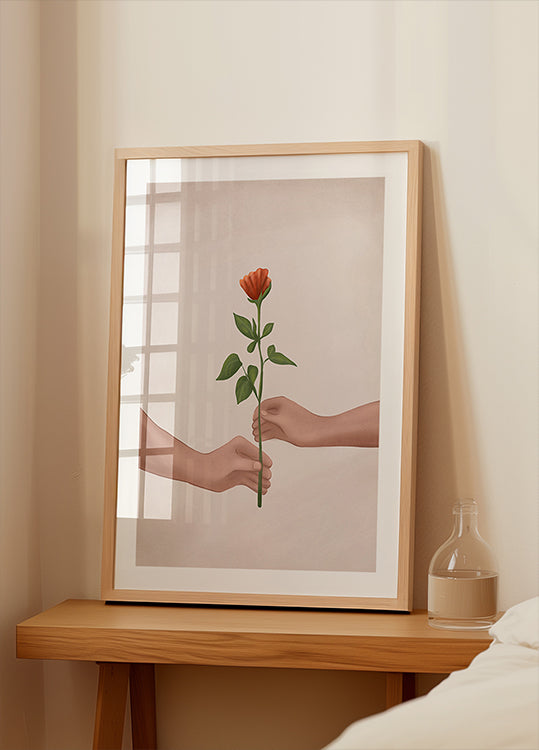 A Rose for You Plakat - Posterbox