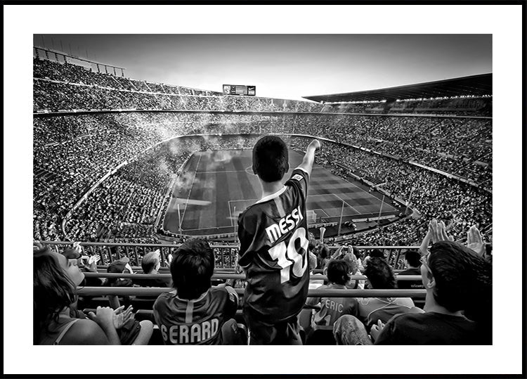 Cathedral of Football  Plakat - Posterbox