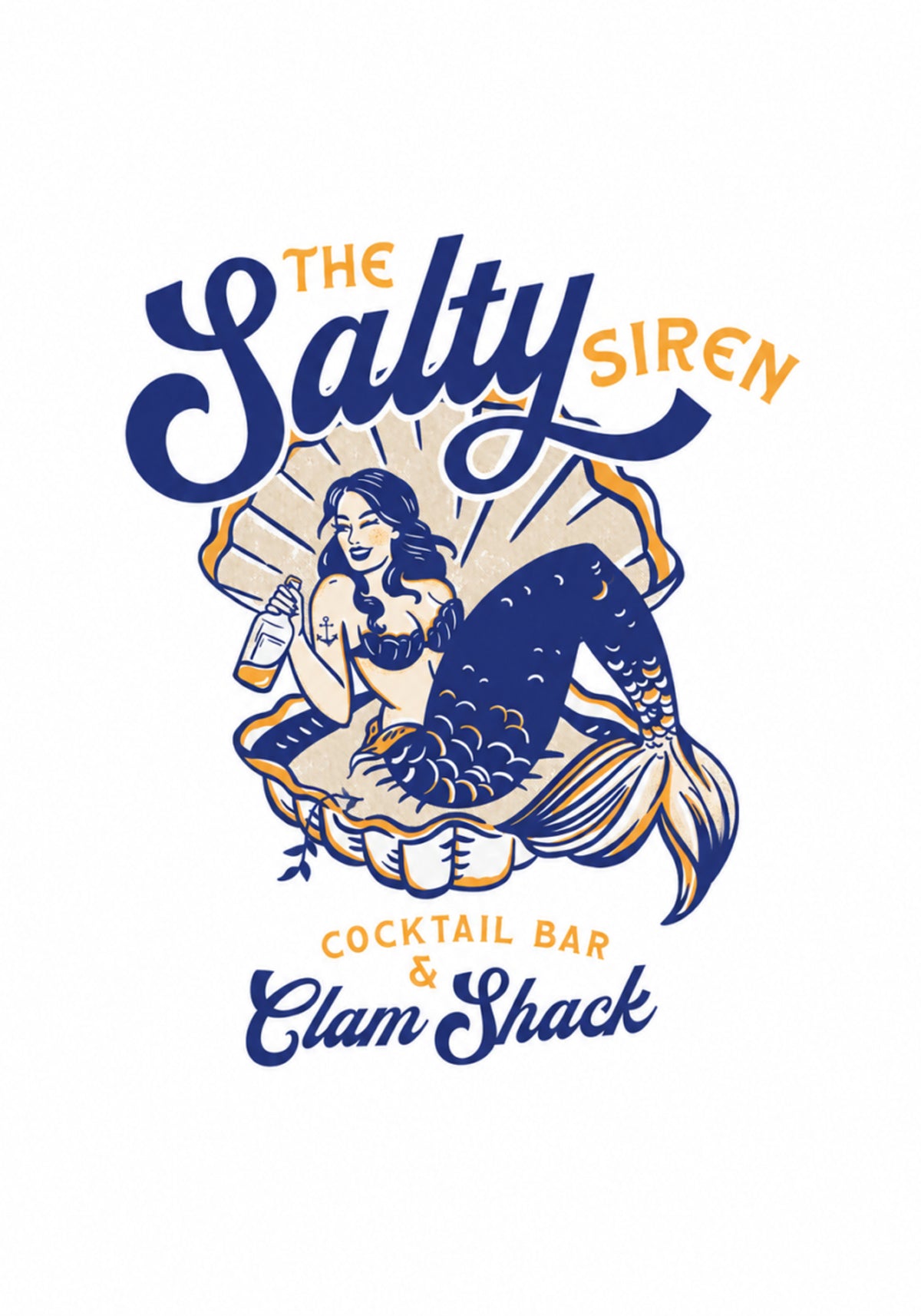 Salty Siren Cocktail Bar & Clam Shack Mermaid