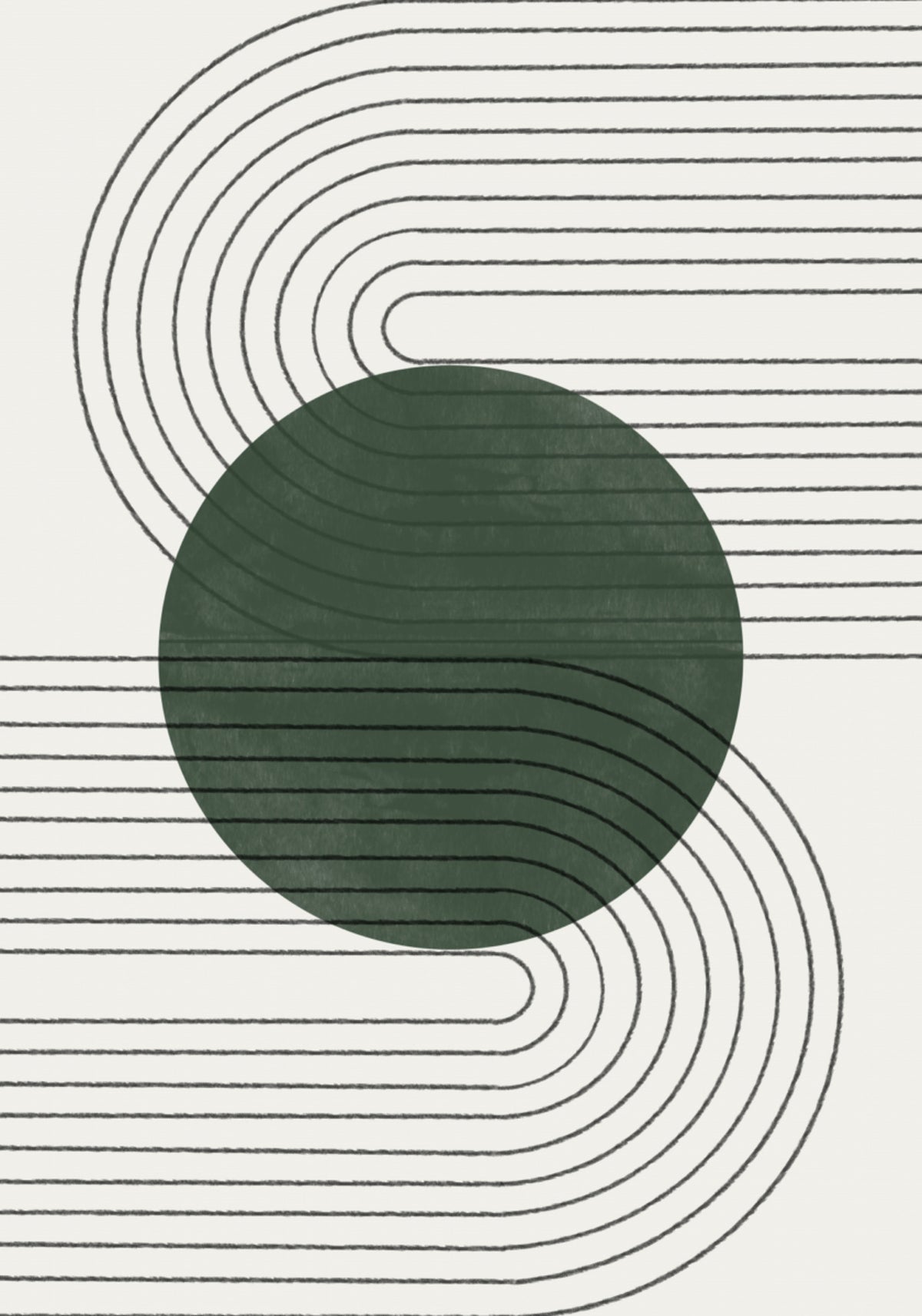 Geschwungene Harmonie