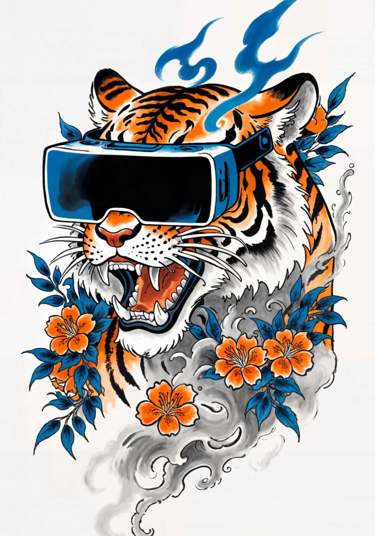 Cyber-Tigerblüte