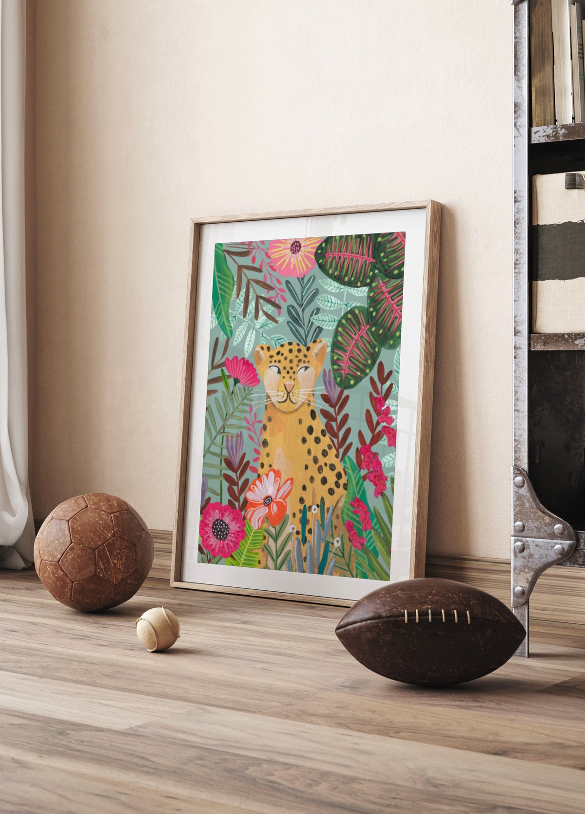 Leopard im Dschungel