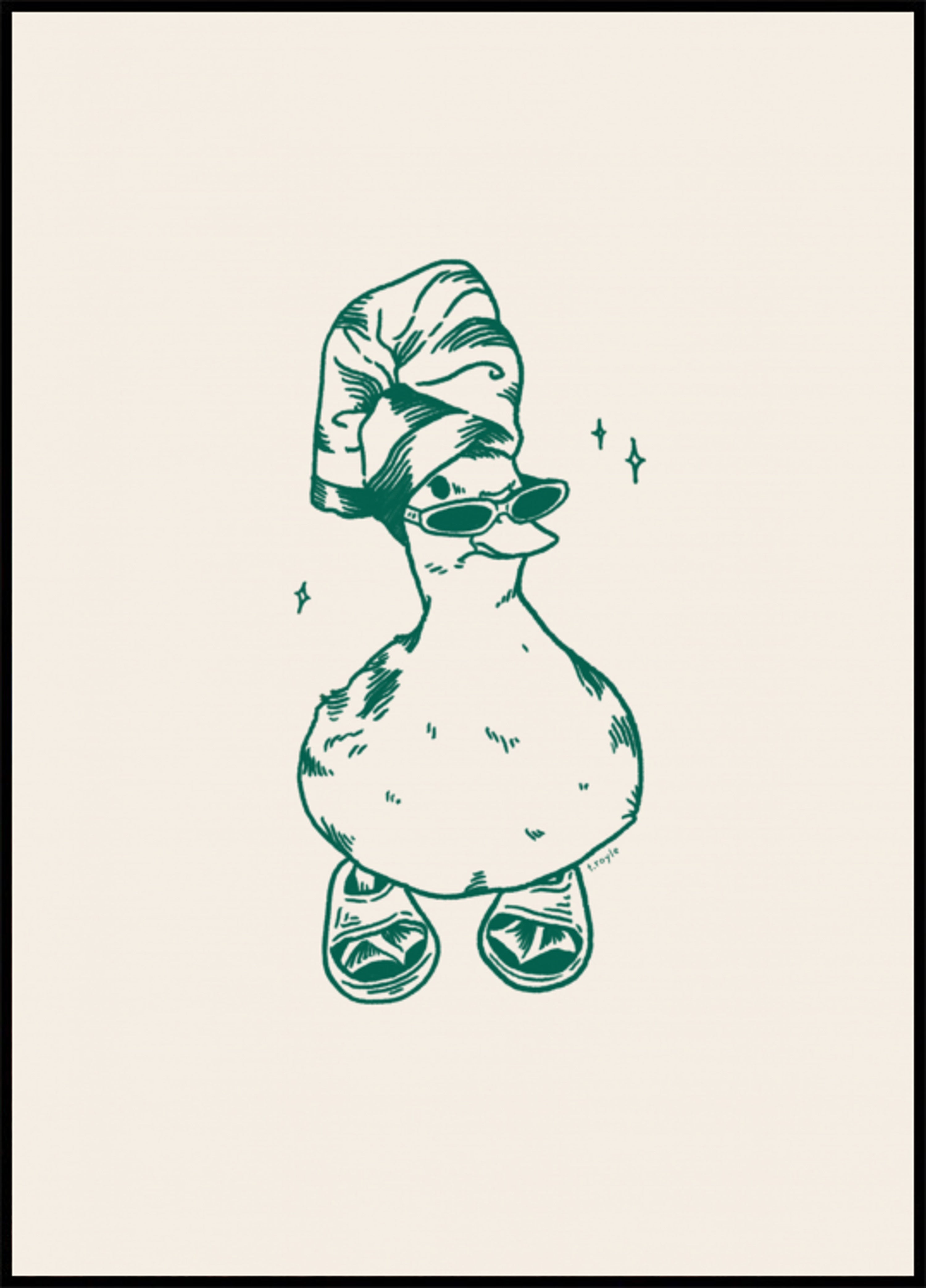 Cooler Duck-Spa-Tag