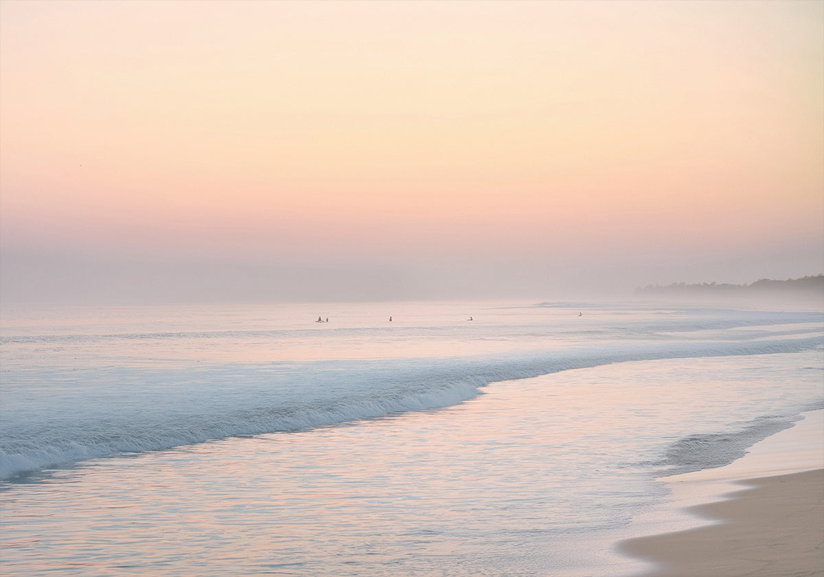 Pastel Sunrise Over Calm Sea (NEW) - Posterbox