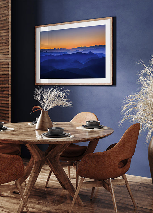 Misty Mountains - Posterbox