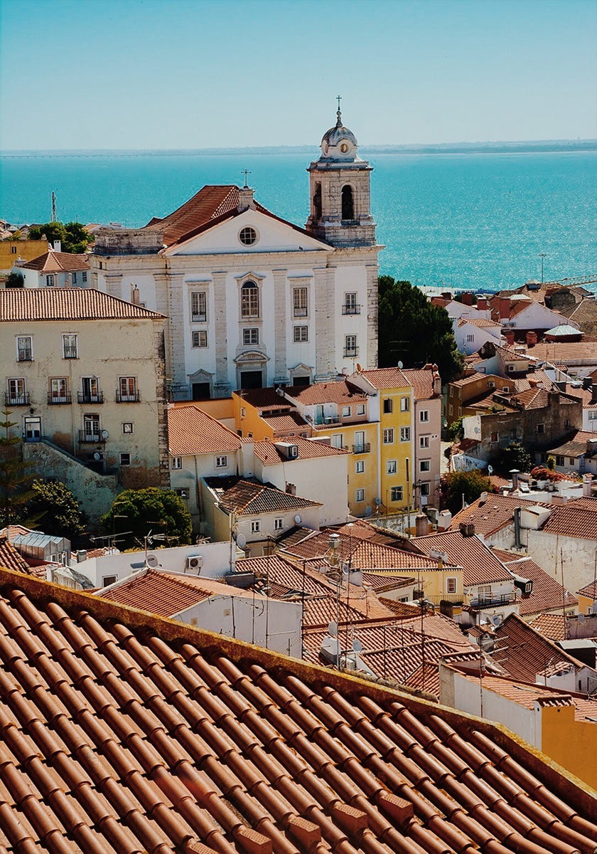 Terracotta Rooftops And Historic Architecture Plakat - Posterbox