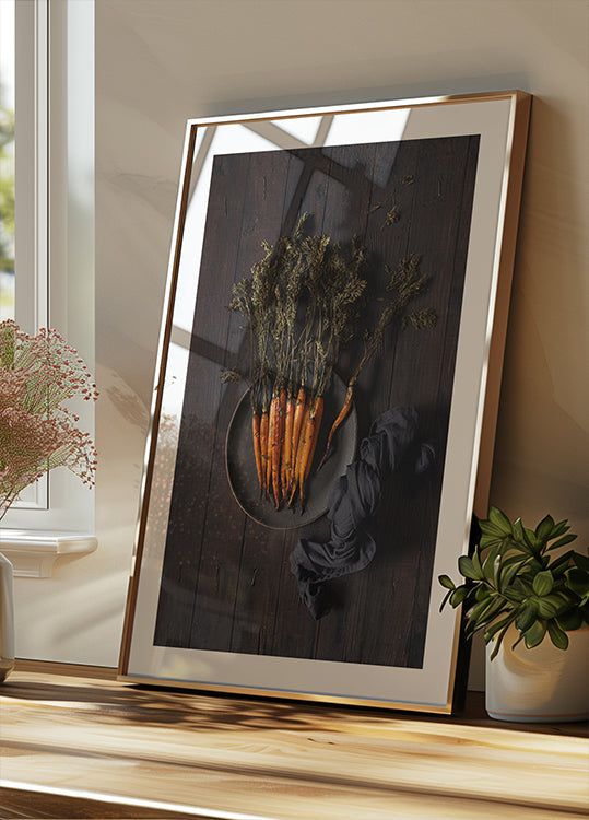 Roasted carrots Plakat - Posterbox