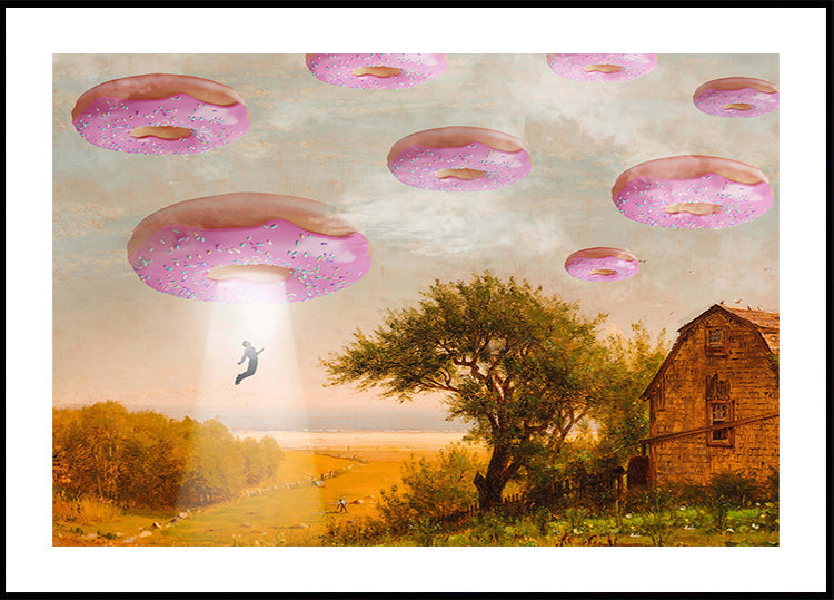 Donut Invasion Plakat - Posterbox