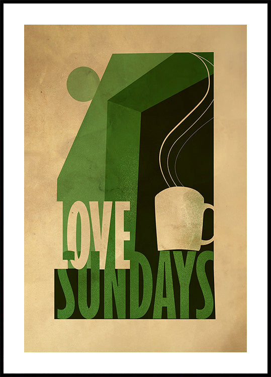 Love Sunday print - Posterbox