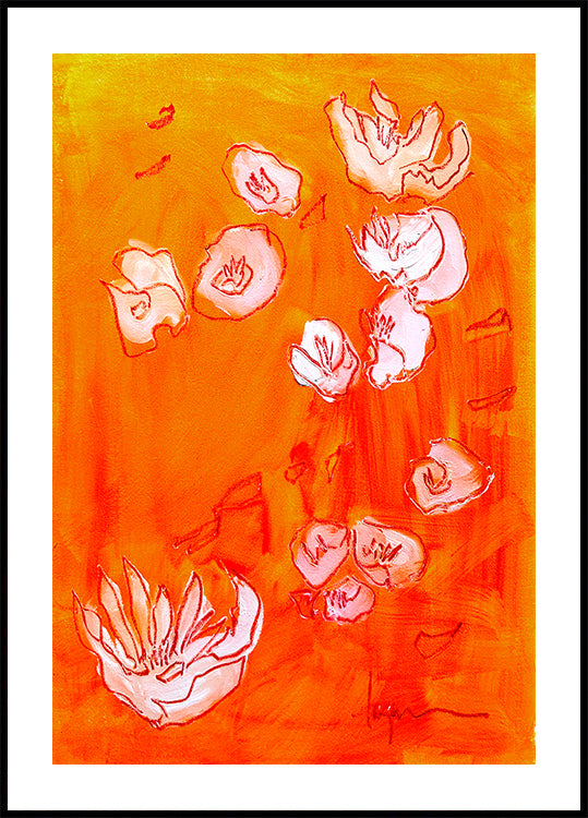 Dreamgarden6 Ochre Plakat - Posterbox