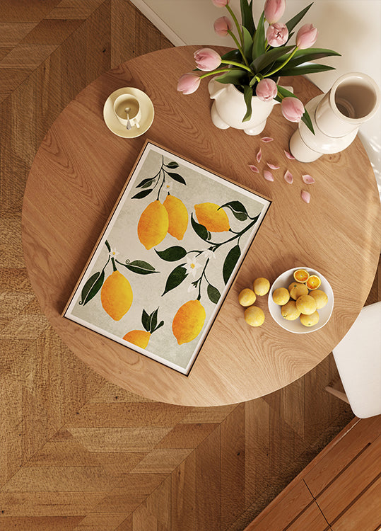 Citrus Symphony Plakat - Posterbox