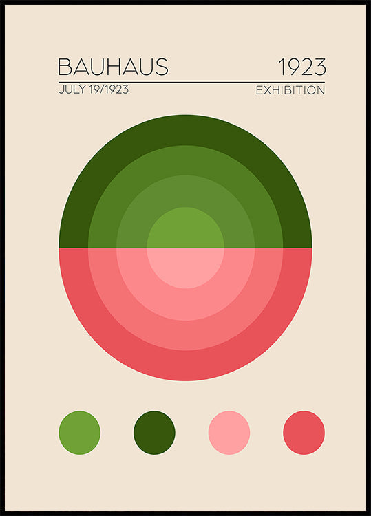 Geometric Harmony Plakat - Posterbox