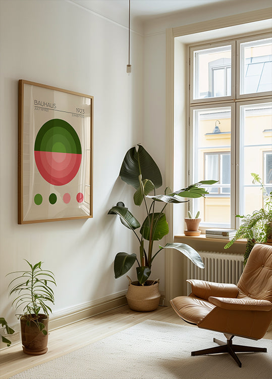 Geometric Harmony Plakat - Posterbox