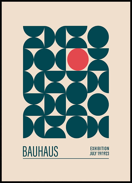 Geometric Harmony Plakat - Posterbox