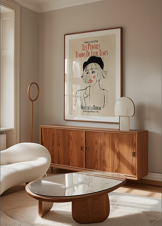 Parisian Muse Plakat - Posterbox