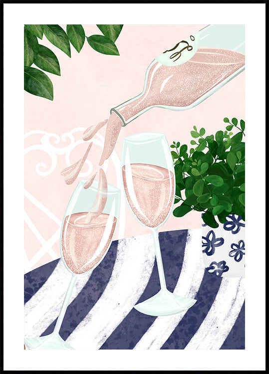 Sparkling rosé - Posterbox