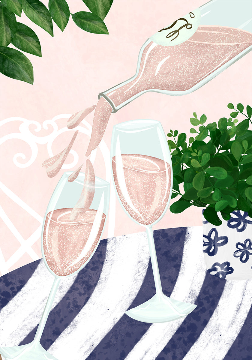 Sparkling rosé - Posterbox