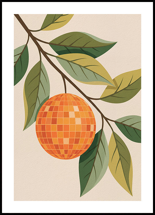 Disco Orange (NEW) - Posterbox