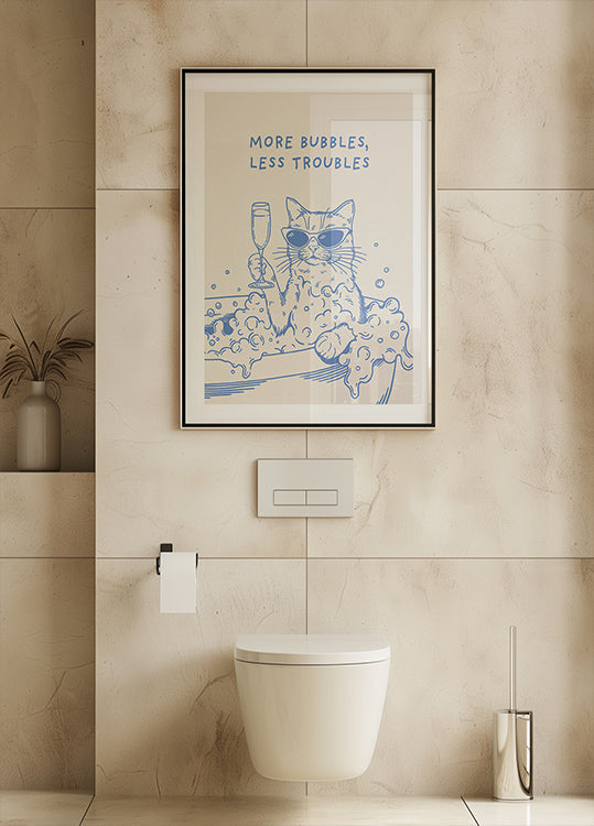 More Bubbles, Less Troubles (NEW) - Posterbox