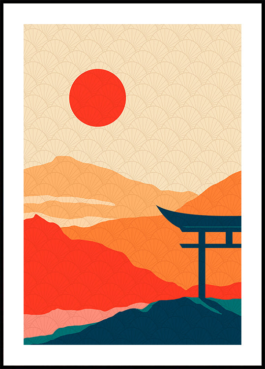 Sunset Delight Plakat - Posterbox