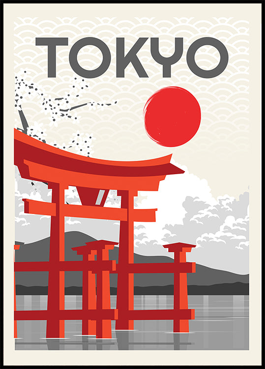 Tokyo Sun Plakat - Posterbox