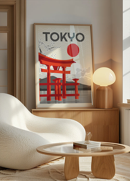 Tokyo Sun Plakat - Posterbox