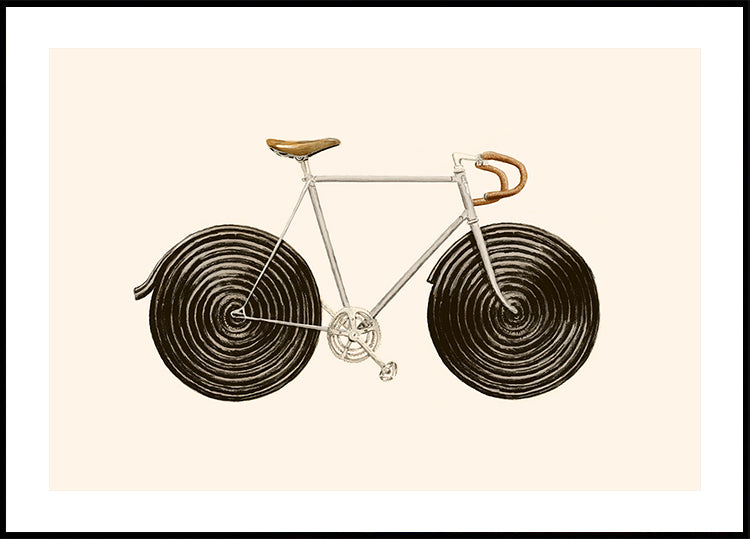 Licorice Bike Plakat - Posterbox