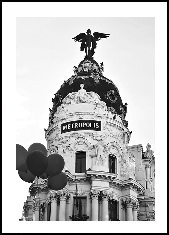 Metropolis Madrid Poster - Posterbox.dk