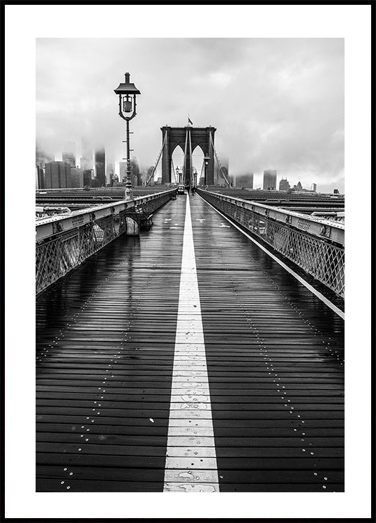 Brooklyn Bridge Walk Poster - Posterbox.dk