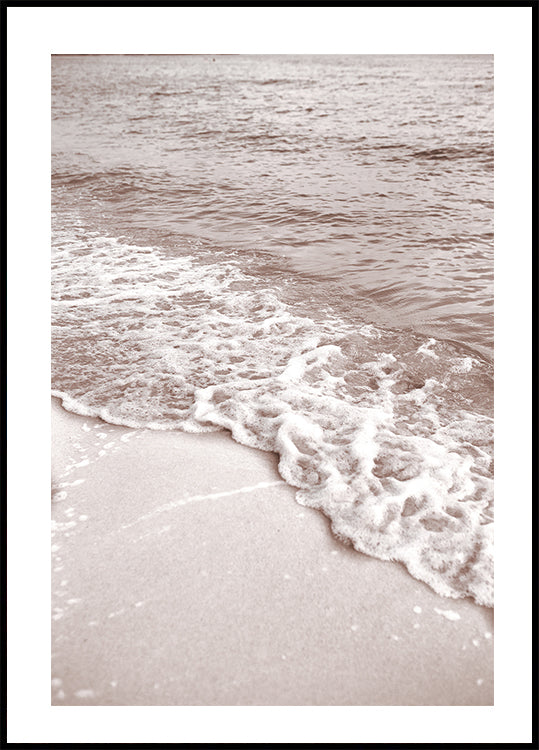 Strandwellen-Poster - Posterbox.dk